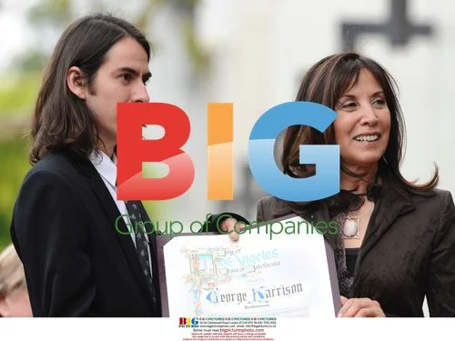 George Harrison Honored on Walk of Fame