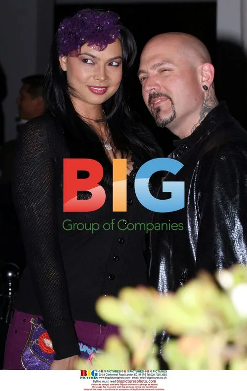 Tera Patrick and Evan Seinfeld at Armani Watch Launch
