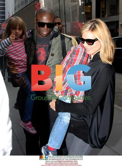 Heidi Klum & family at Radio City Music Hall