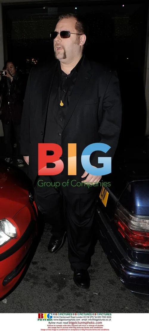 Paul Wilson and Jessica-Jane Clement leaving the Soho Hotel