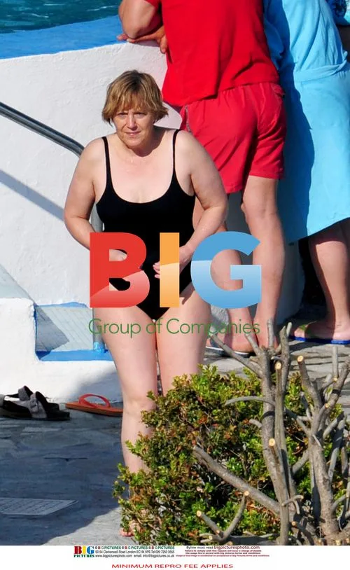 Angela Merkel Vacation in Ischia, Italy