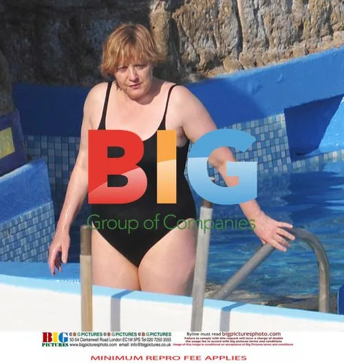 Angela Merkel on holiday in Ischia, Italy