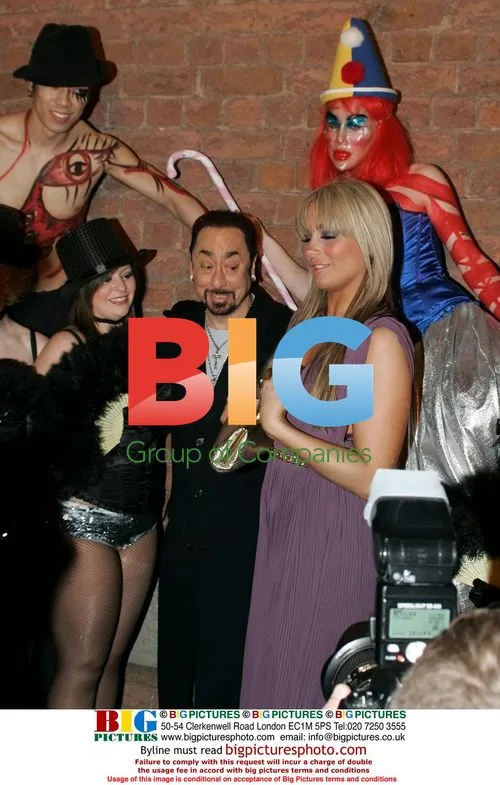 David Gest and Amanda Harrington at Circo Bar