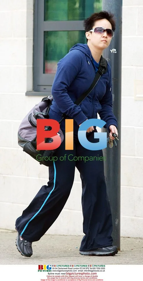 Claire Yang, ex-housekeeper of Robin Gibb, at leisure centre