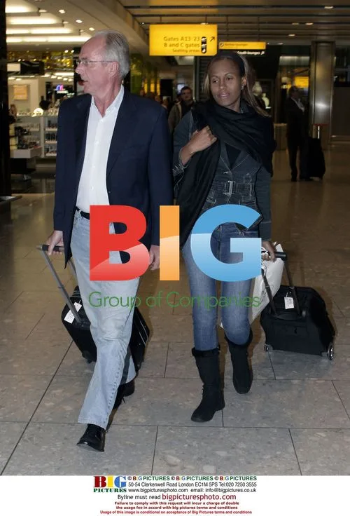 Sven-Goran Eriksson departs Heathrow