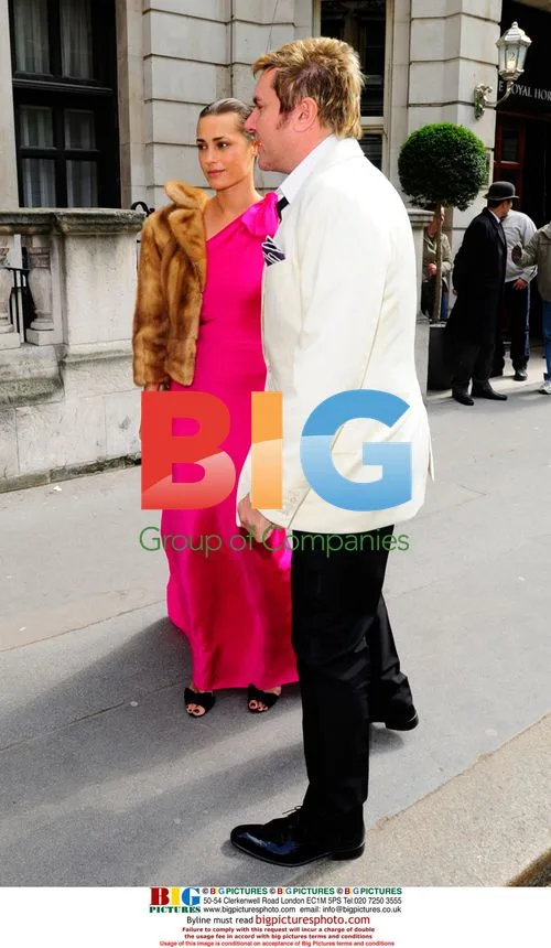Yasmin Le Bon and Simon Le Bon at Patsy Kensit's wedding