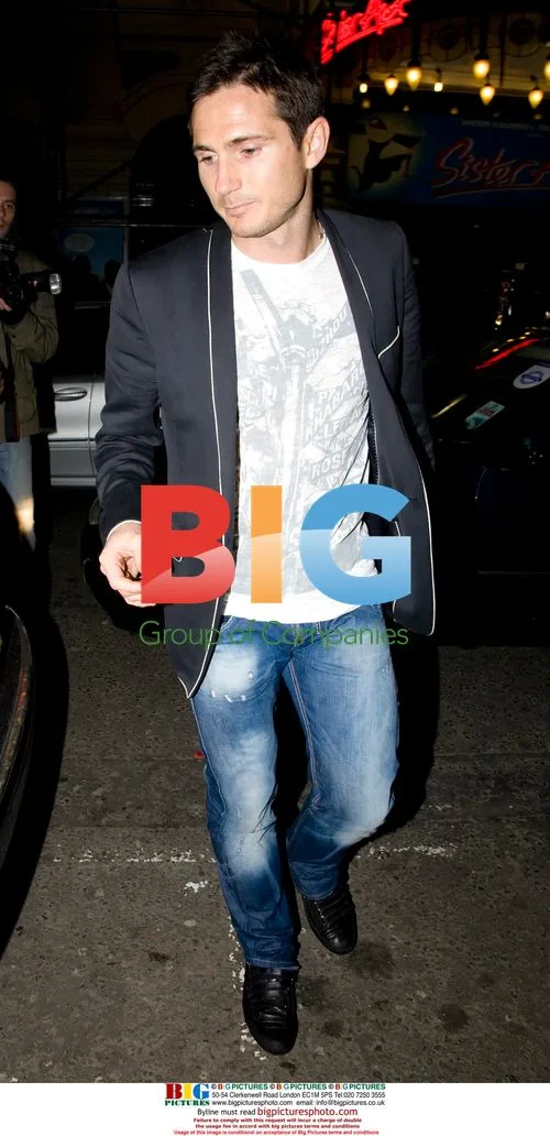 Frank Lampard leaves Movida Nightclub