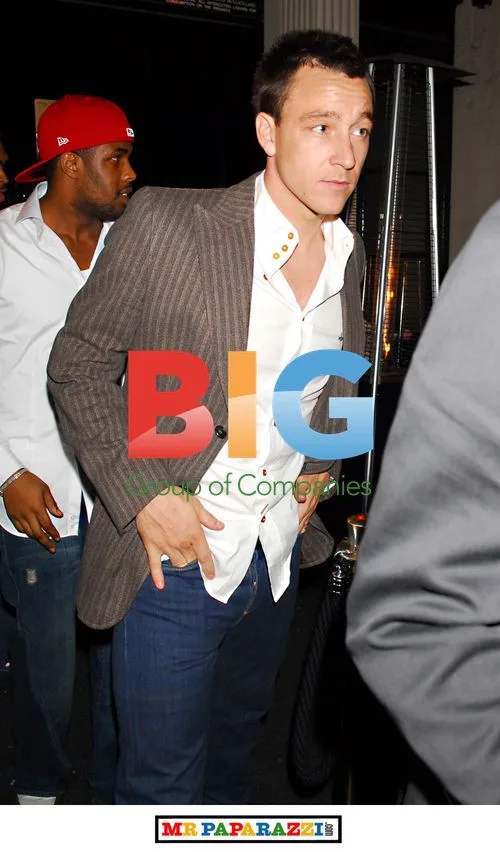 Frank Lampard leaves Movida Nightclub