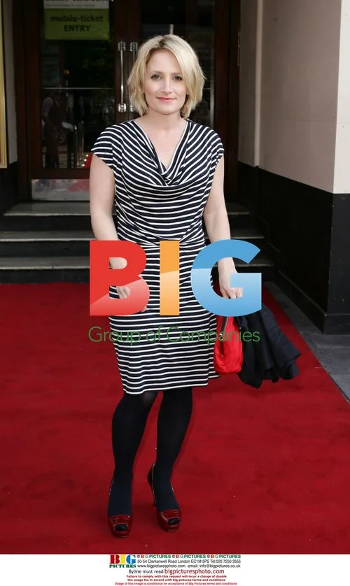 Lucy Speed arrives for 'The Three Mediums' taping