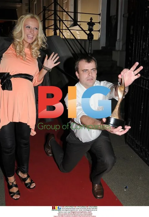 Simon Gregson and Emma Gregson at TV Now Awards 2009