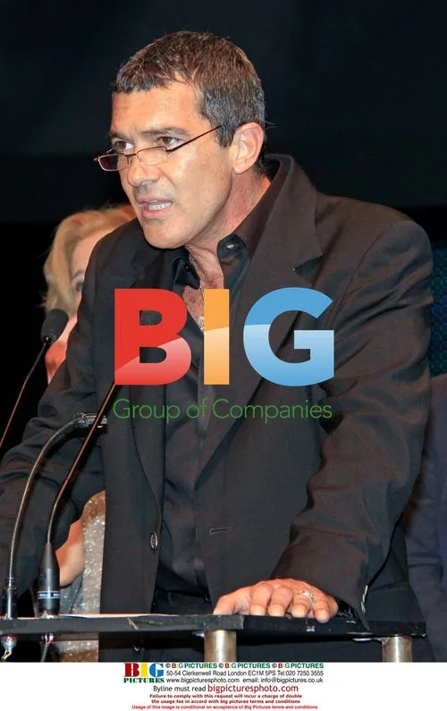 Antonio Banderas presents award at Malaga Film Festival