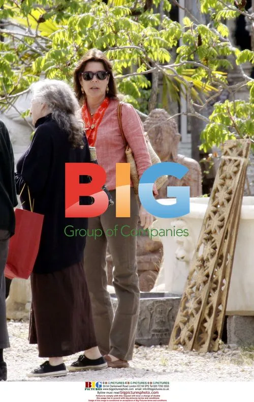 Princess Caroline of Hanover shops with son and girlfriend