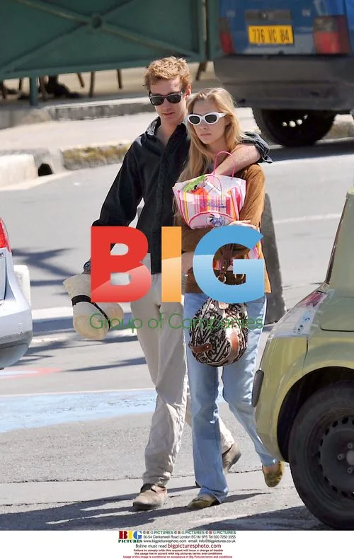 Princess Caroline shops with son Pierre and girlfriend