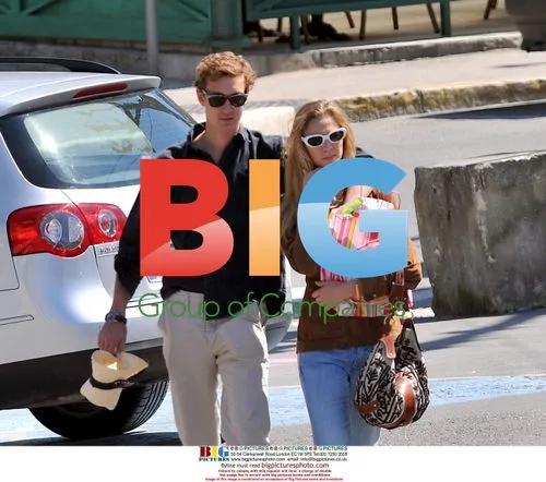 Princess Caroline shops with son Pierre and girlfriend