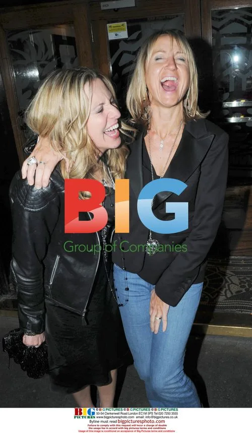 Carol Mcgiffin and Jackie Brambles at Groucho Club