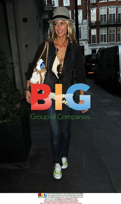 Lady Victoria Harvey Arrives at Mayfair Hotel
