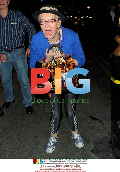 Sue Pollard Spotted Outside Grouchos
