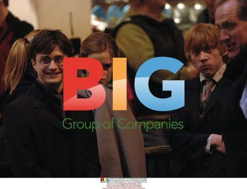 Rupert, Daniel and Emma film Harry Potter