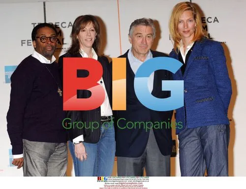 Spike Lee, Rosenthal, DeNiro, and Thurman at Tribeca