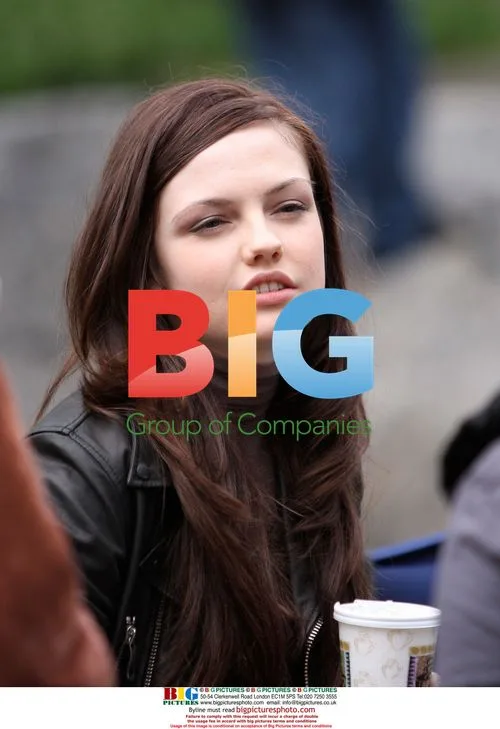 Emily Meade on set of "Twelve"