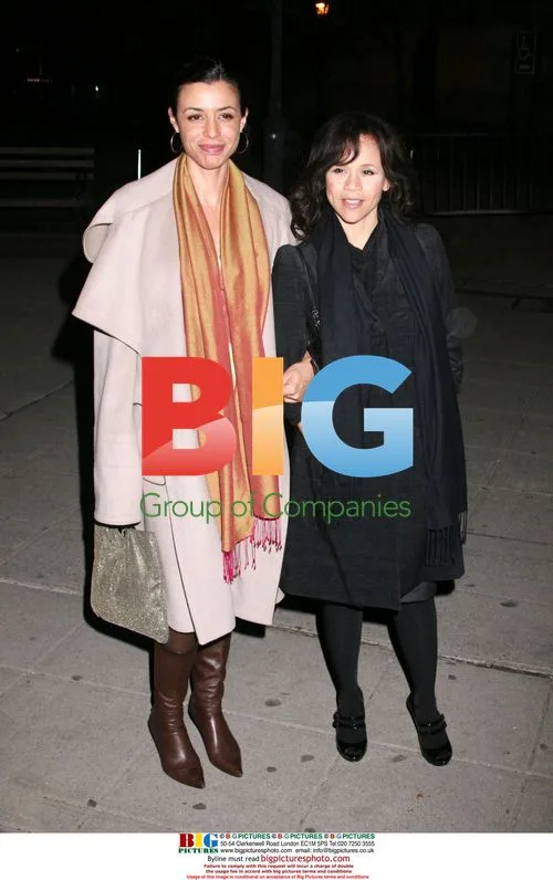 DRENA DE NIRO and ROSIE PEREZ at Vanity Fair Party