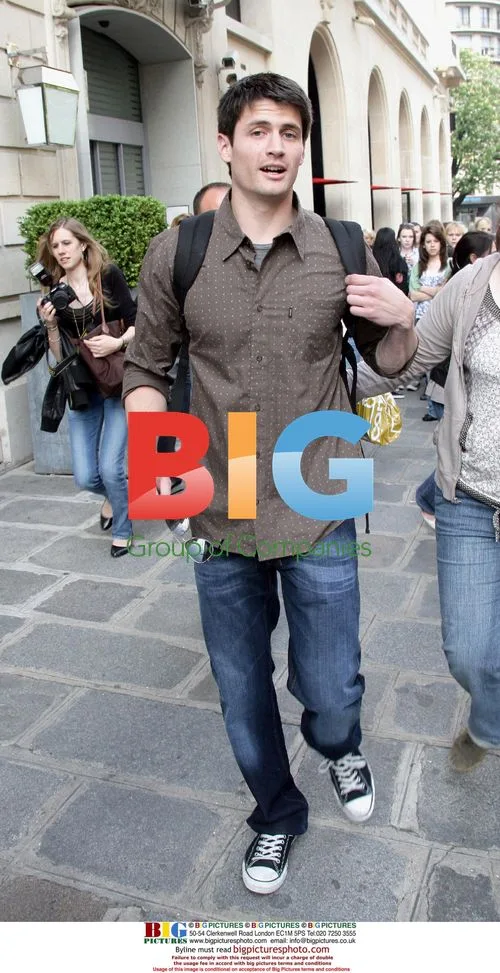 James Lafferty Promotes 'Brothers Scott' DVD in Paris