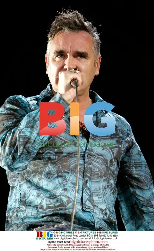 Morrissey performs at Coachella 2009