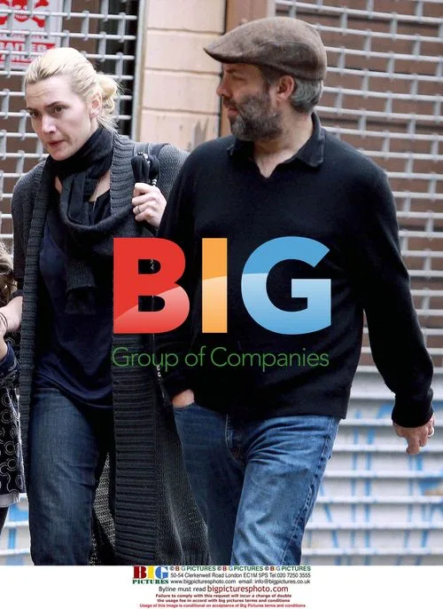 Kate Winslet with husband and daughter in NYC