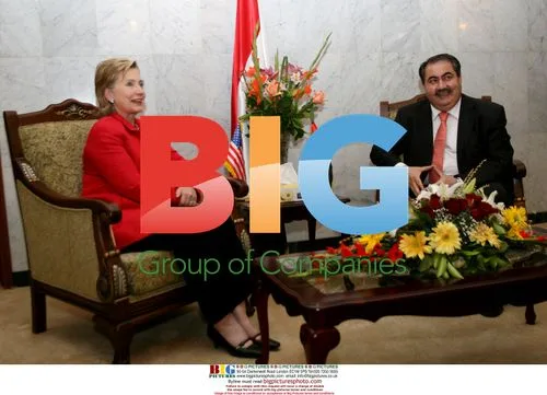 Clinton meets with Iraqi PM Zebari in Baghdad