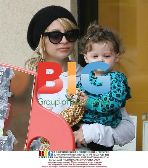 Nicole Richie and daughter Harlow Madden