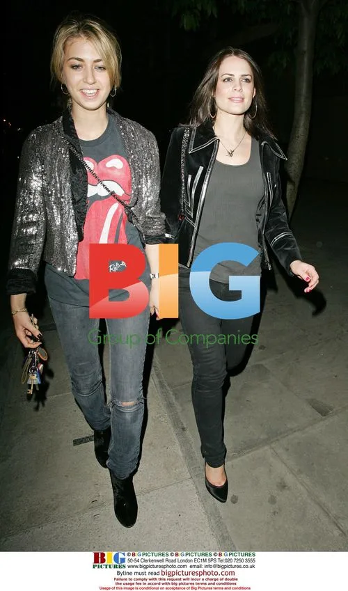 Celebrities at Bungalow 8, London