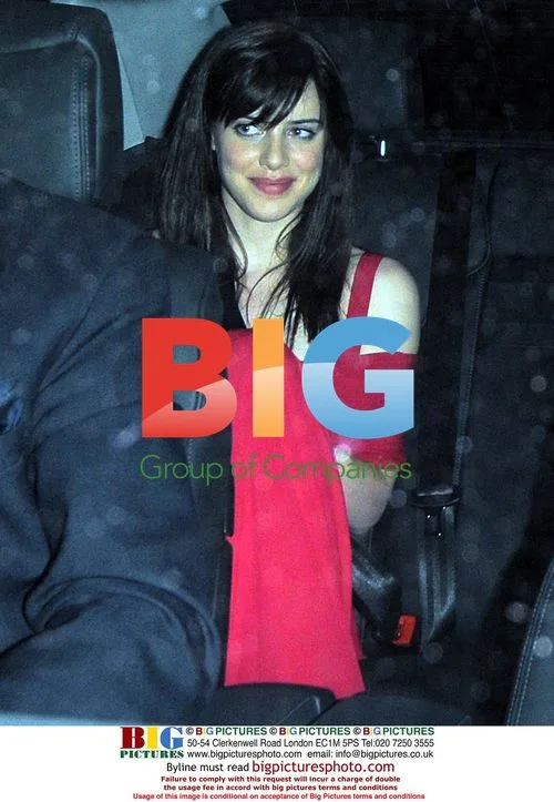 Michelle Ryan leaves BAFTA TV Awards 2009