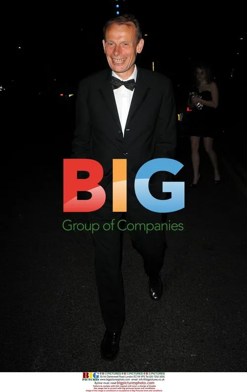Andrew Marr leaves BAFTA TV Awards 2009