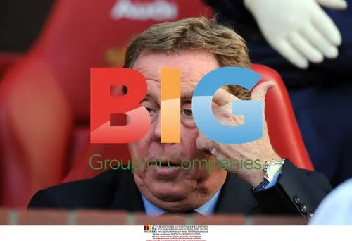 Tottenham manager Harry Redknapp at Man Utd match