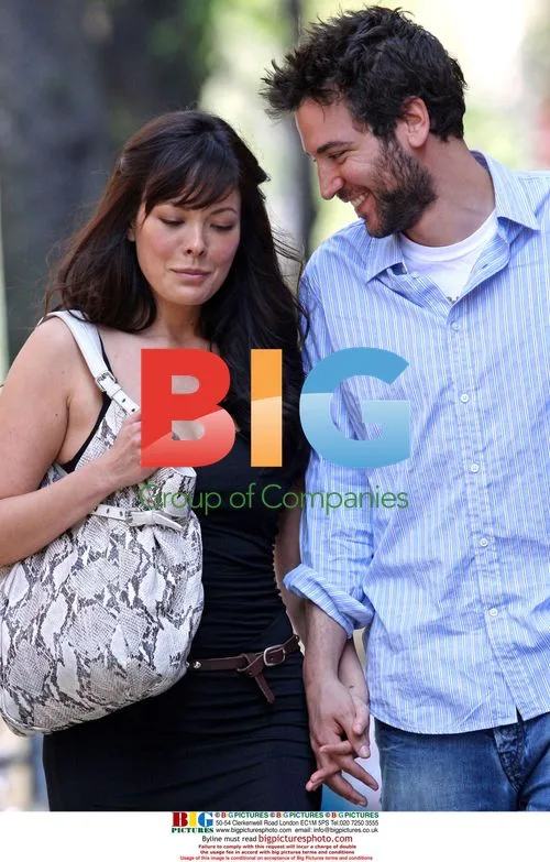 Lindsay Price and Josh Radnor in NYC