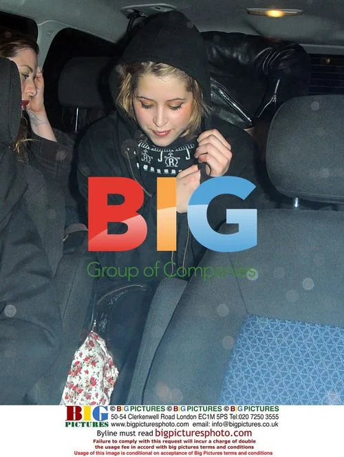 Peaches Geldof leaving Bungalow 8