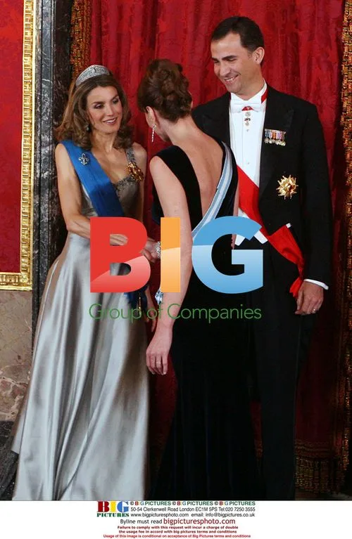 Spanish Royal Family and Carla Bruni at Gala Dinner