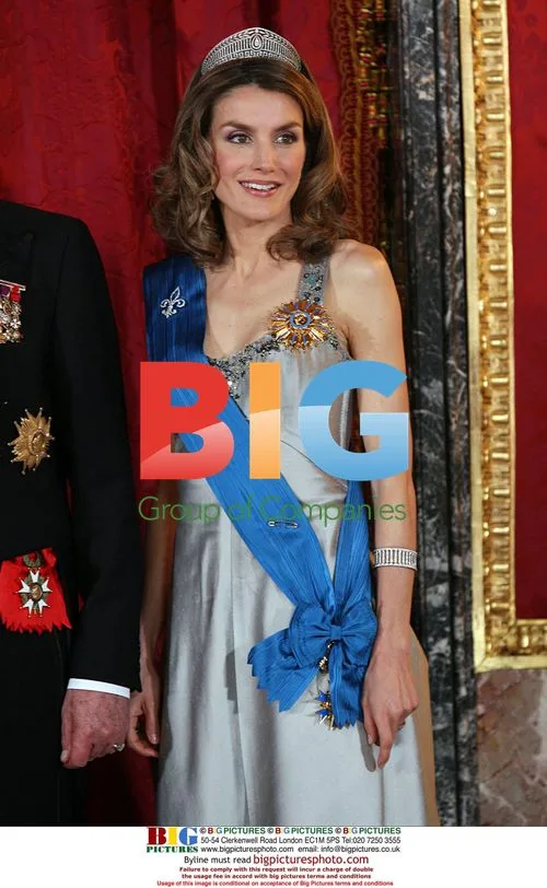 Princess Letizia of Spain at French President Dinner