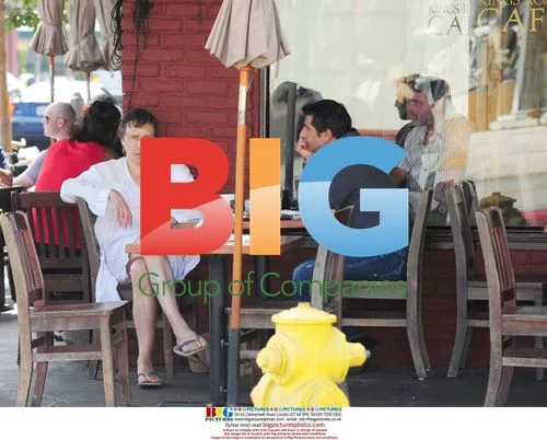 Actors Rodrigo Santoro and Michael Wincott Grab Lunch