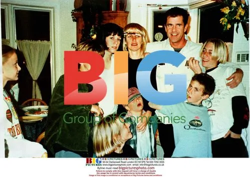 Mel Gibson's Family Photo