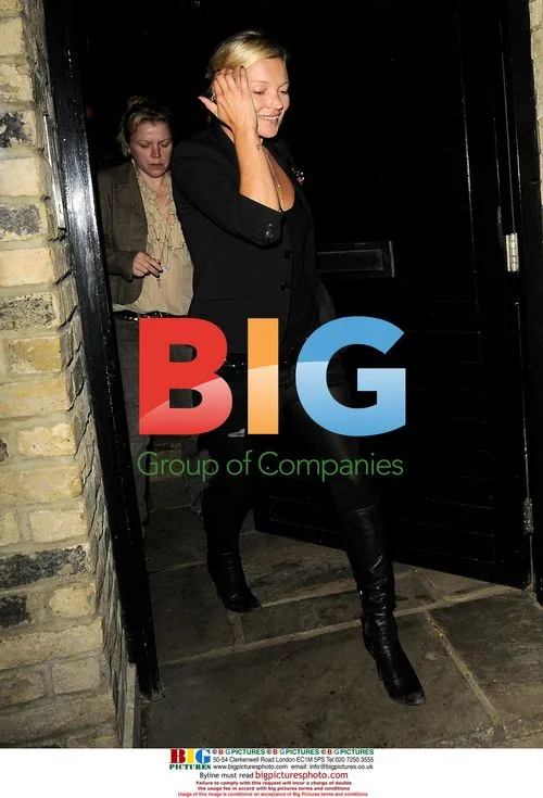 Kate Moss returns home in London