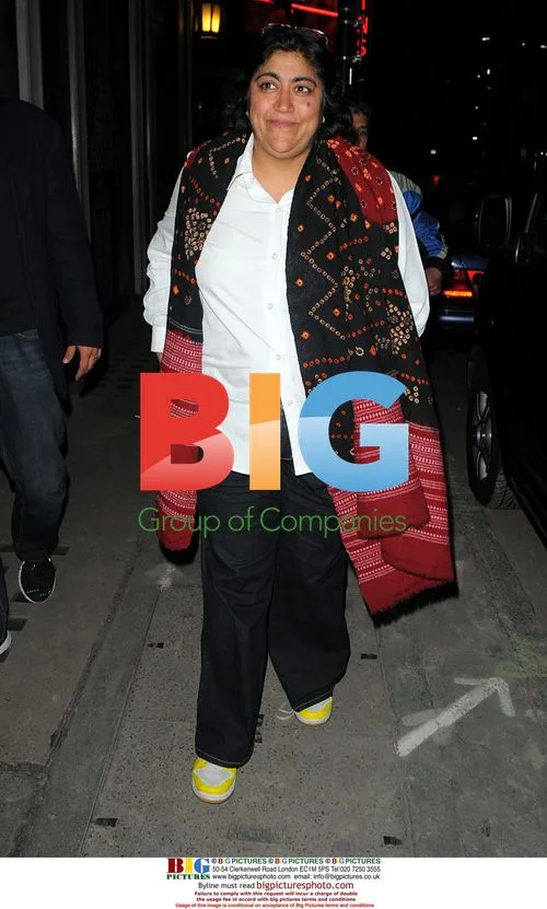 Director Gurinder Chadha at the Ivy