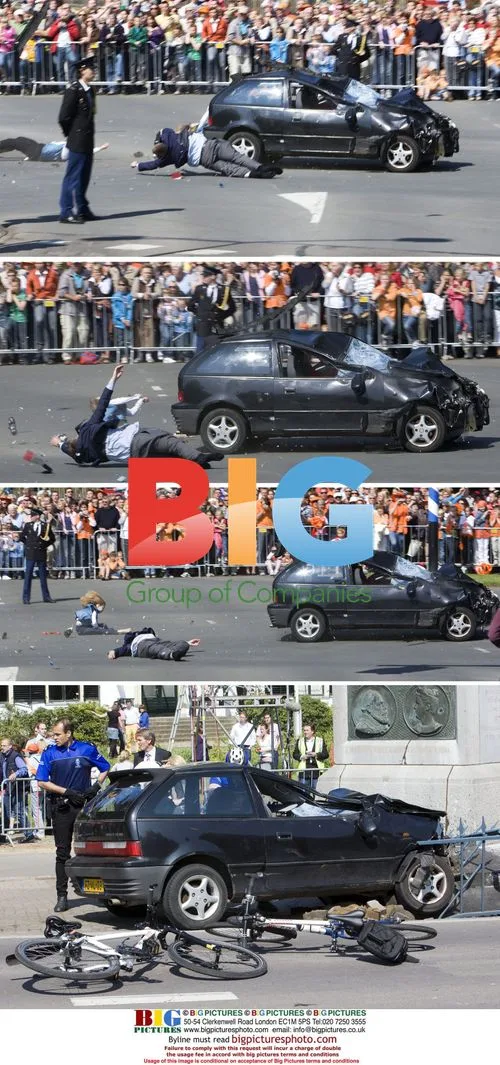 Car Plows Into Dutch Royal Parade