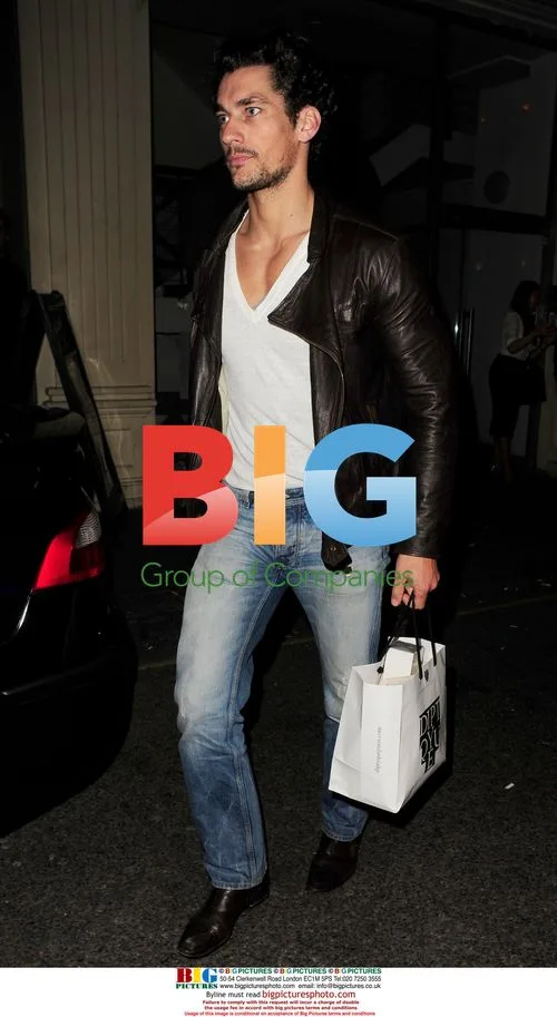 Lola Lennox and David Gandy Leaving Mahiki