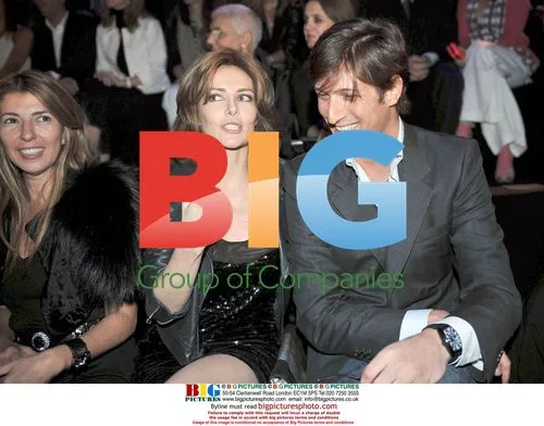 Adriana Abascal and Luis Medina at Mango Awards