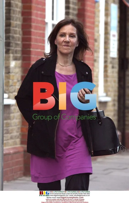 Arlene Phillips visits agent in West London