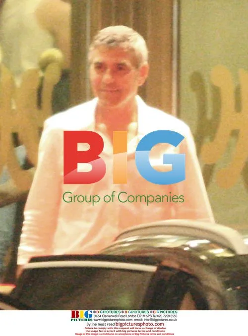 George Clooney and Elisabetta Canalis Dinner Date