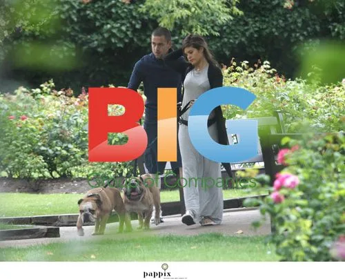 Joe Cole and Wife Carly Spotted in London