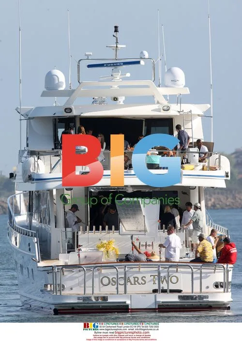 90210 Yacht Filming Scene