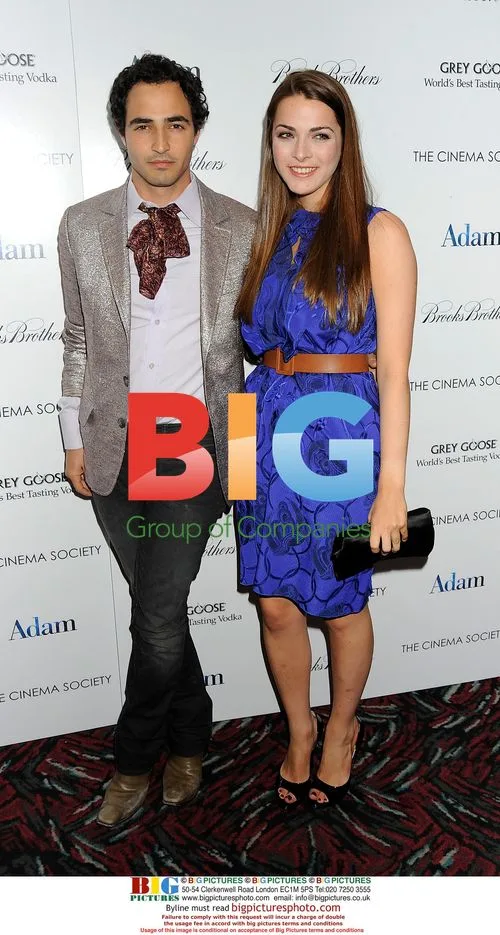 Zac Posen and Bee Schaffer at New York Screening